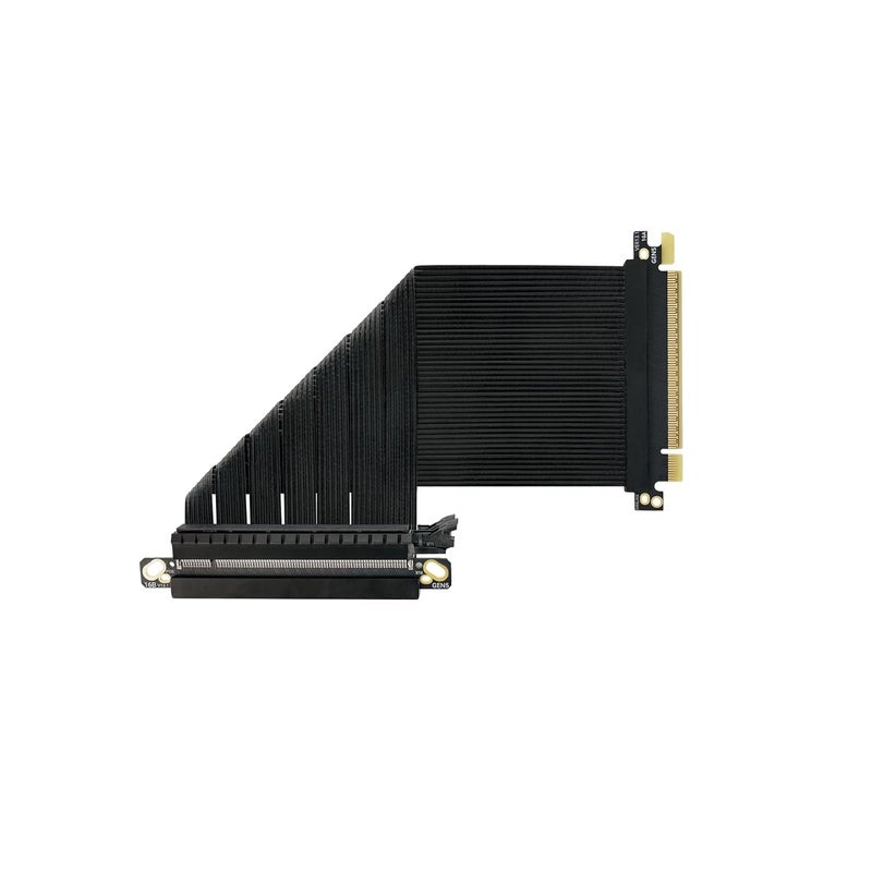 SSUPD PCIe 5.0 x16 Riser Cable 200 mm – 32 GT/s Transmission, 64 GB/s (256 Gbps) Bandwidth – GPU RTX 5090/5080 & RX 9070 XT & ITX Case Ready - Image 1